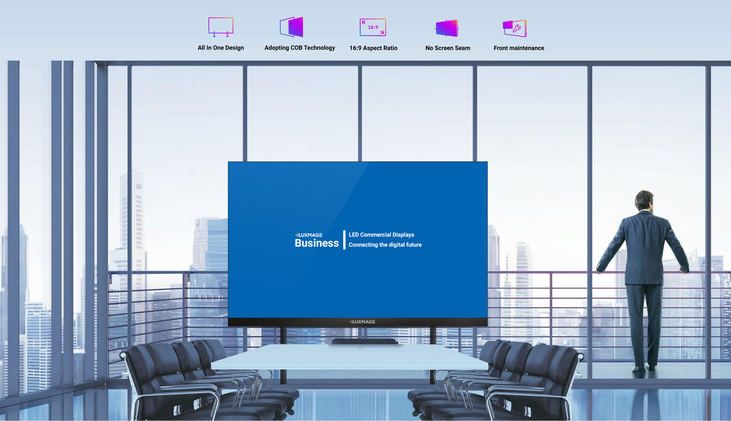 LED COB Display Solutions for Corporate Meeting Rooms