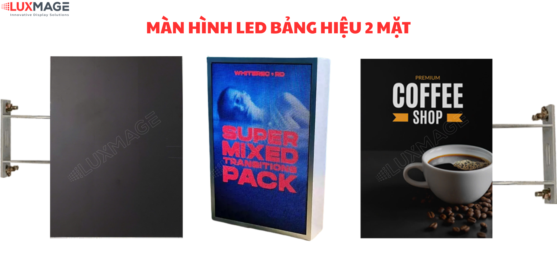 Double Sided LED Sign Screen
