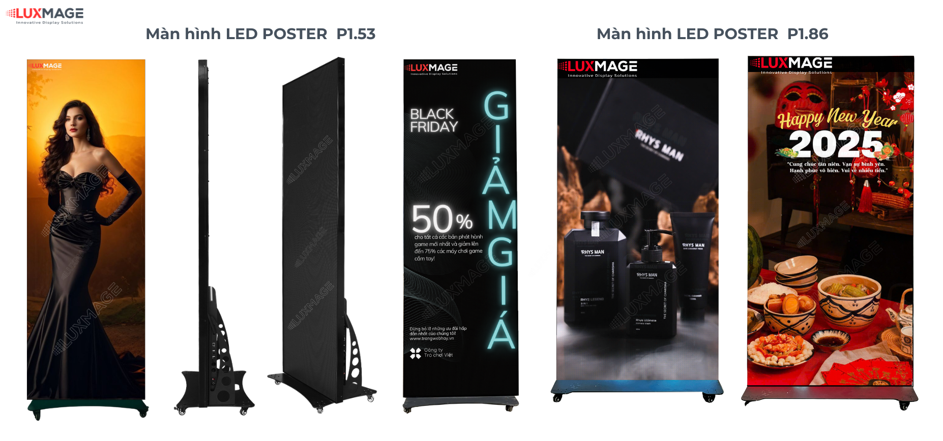 LED Poster Screens