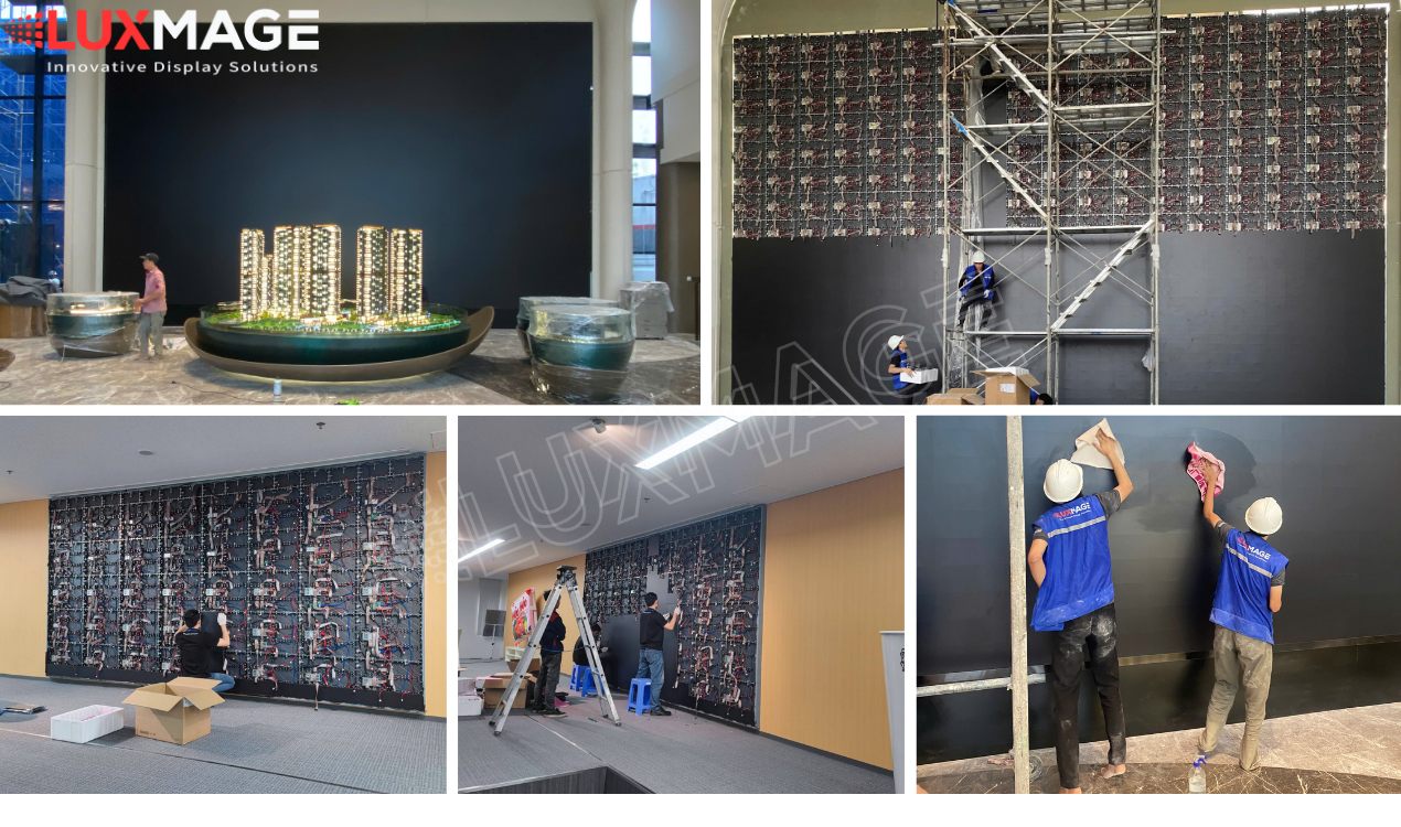 Luxmage confidently masters 100% of the process from design consultation to production and installation.