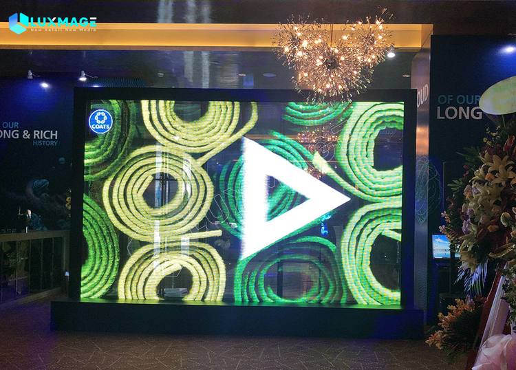 Top 4 benefits of renting a transparent led screen for your event