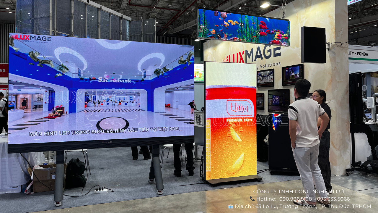 Cho thuê standee LED tại TP.HCM – Màn hình sống động, dễ vận hành