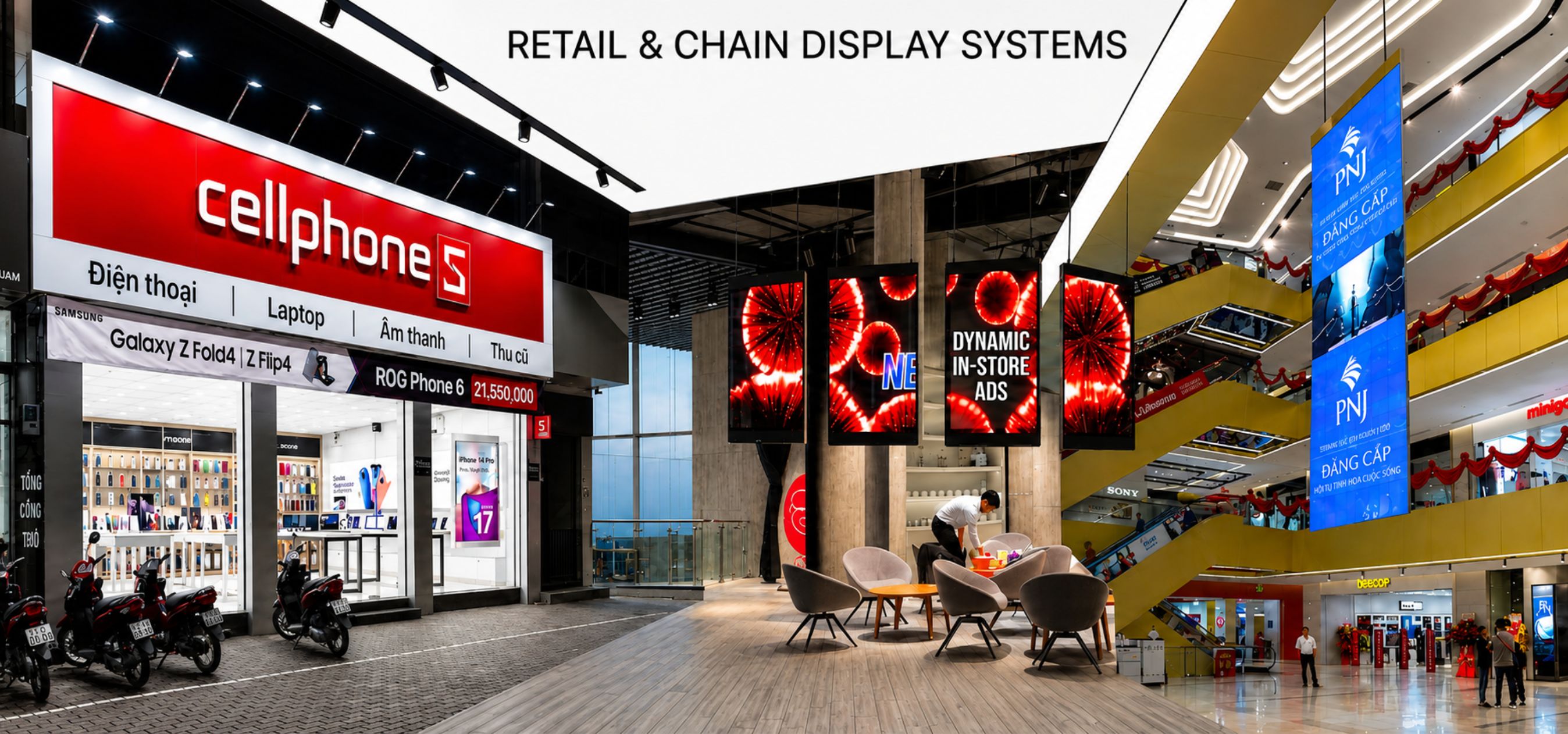 Retail Display Systems & Chain Stores
