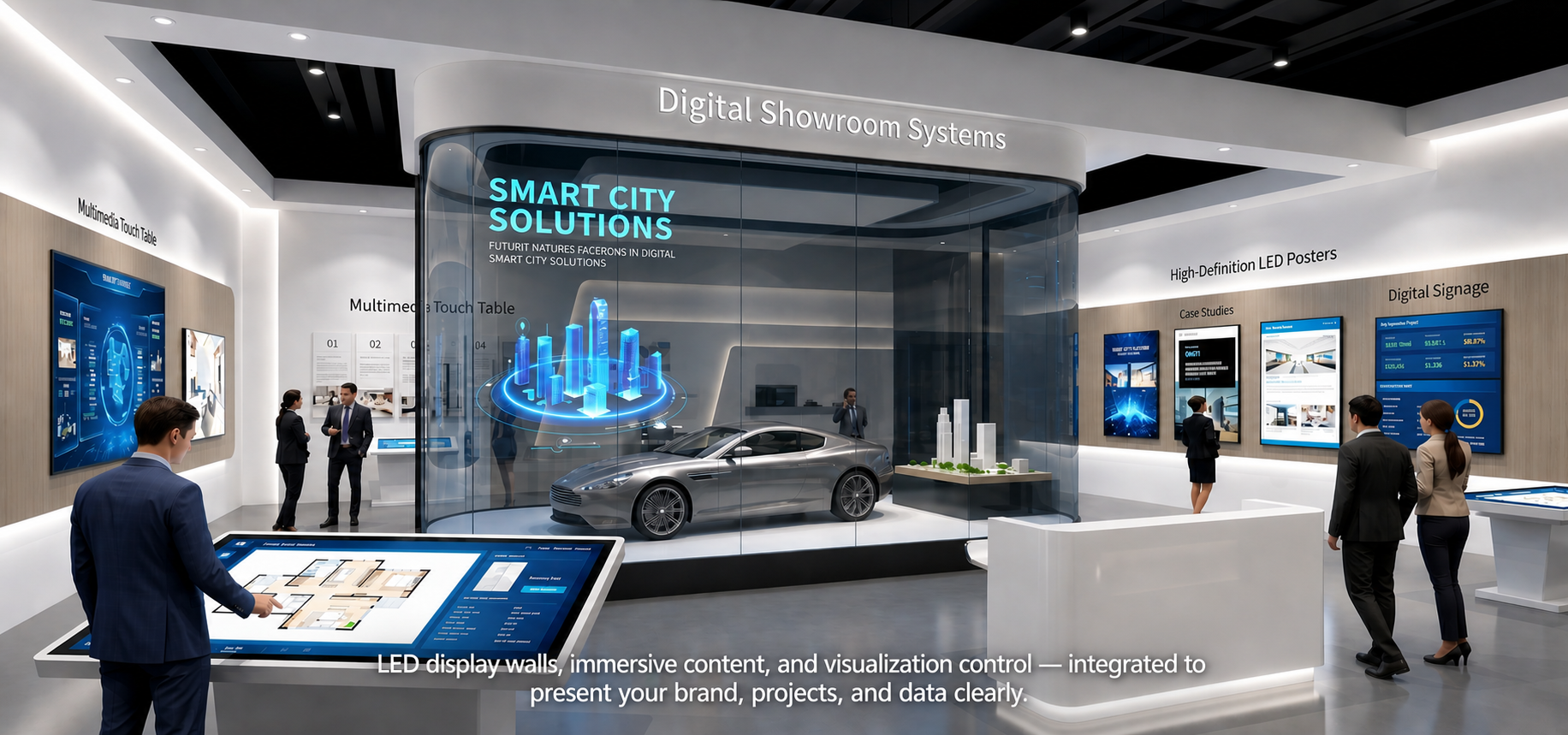 DIGITAL SHOWROOM SYSTEM | Digital showroom solutions for businesses.