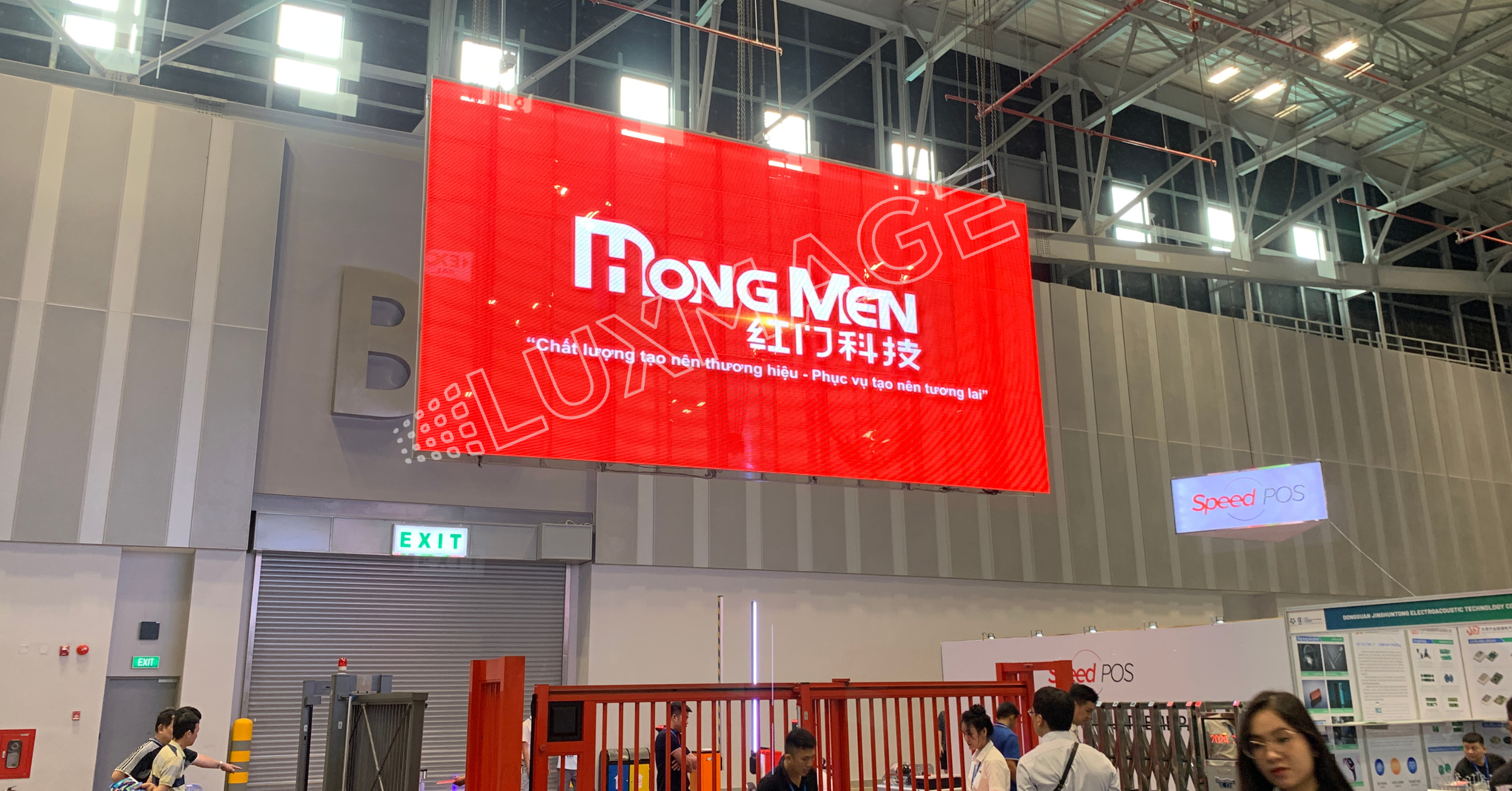 Transparent LED screen for rent