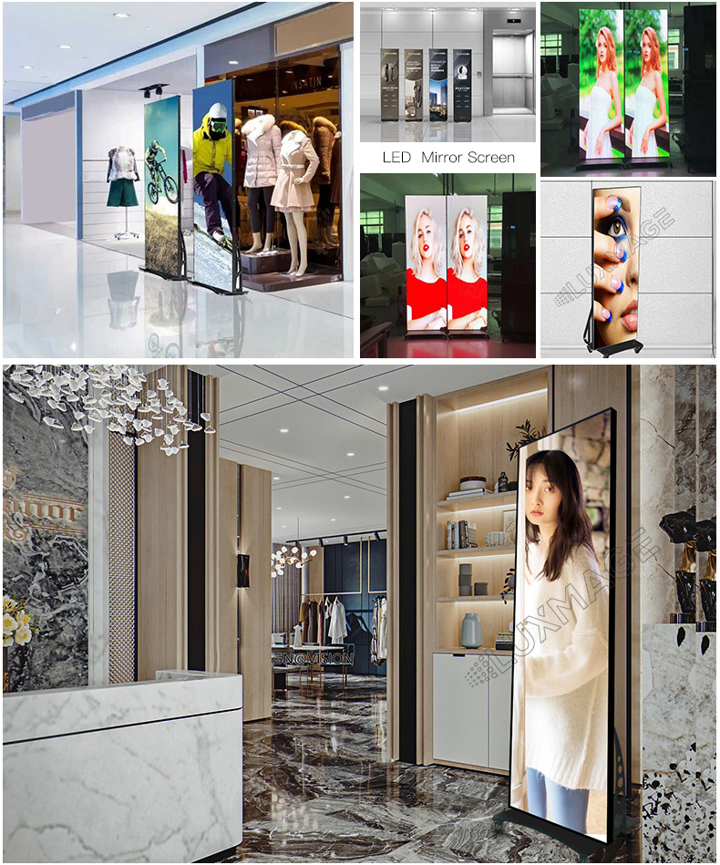 Integrated technology, LED Standee allows businesses to create applications