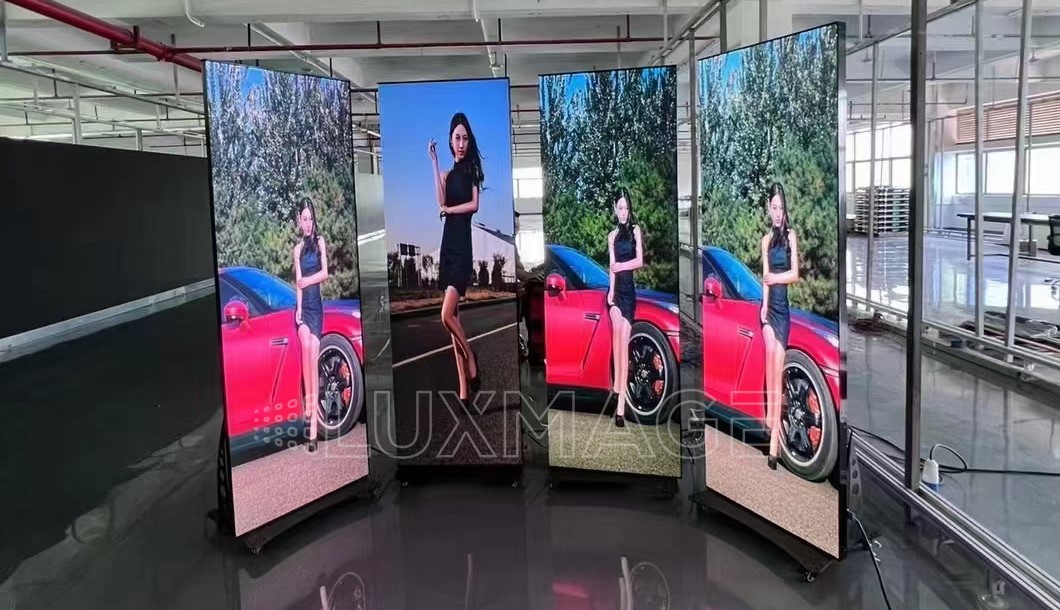 Integrated technology, LED Standee allows businesses to create applications