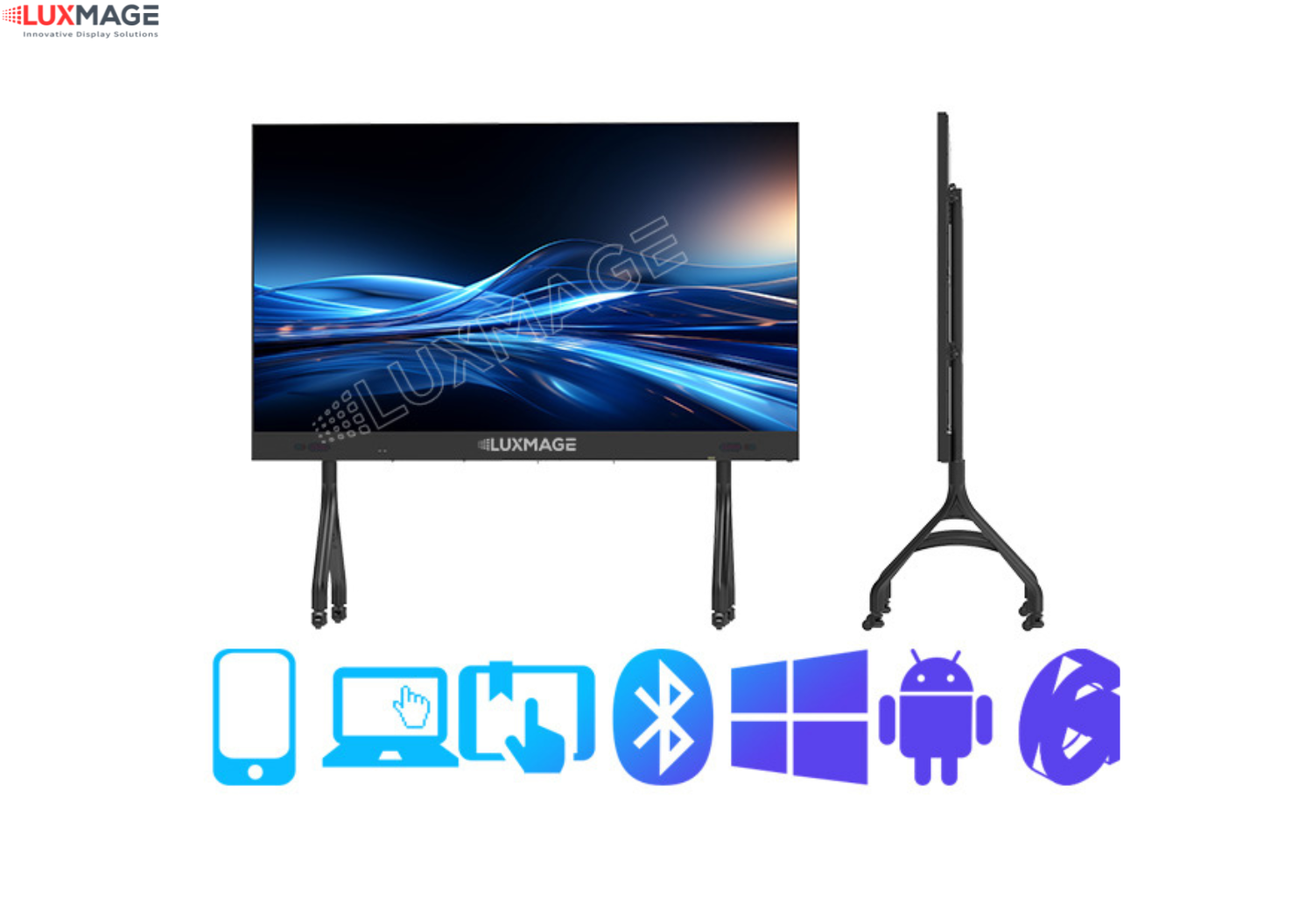 All-in-One LED screen with COB technology - comprehensive display solution for modern businesses