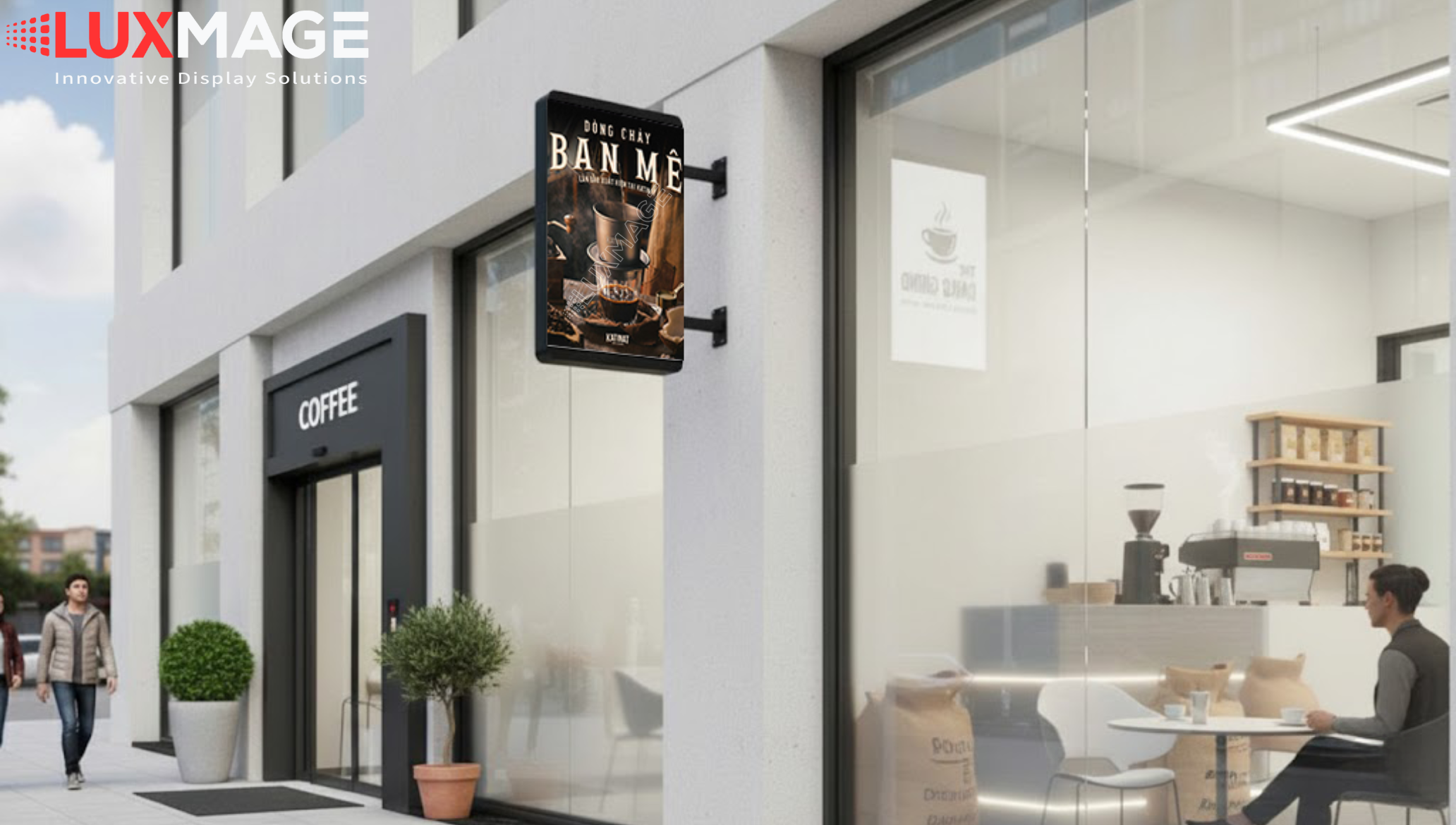 Màn hình LED bảng hiệu ngoài trời 