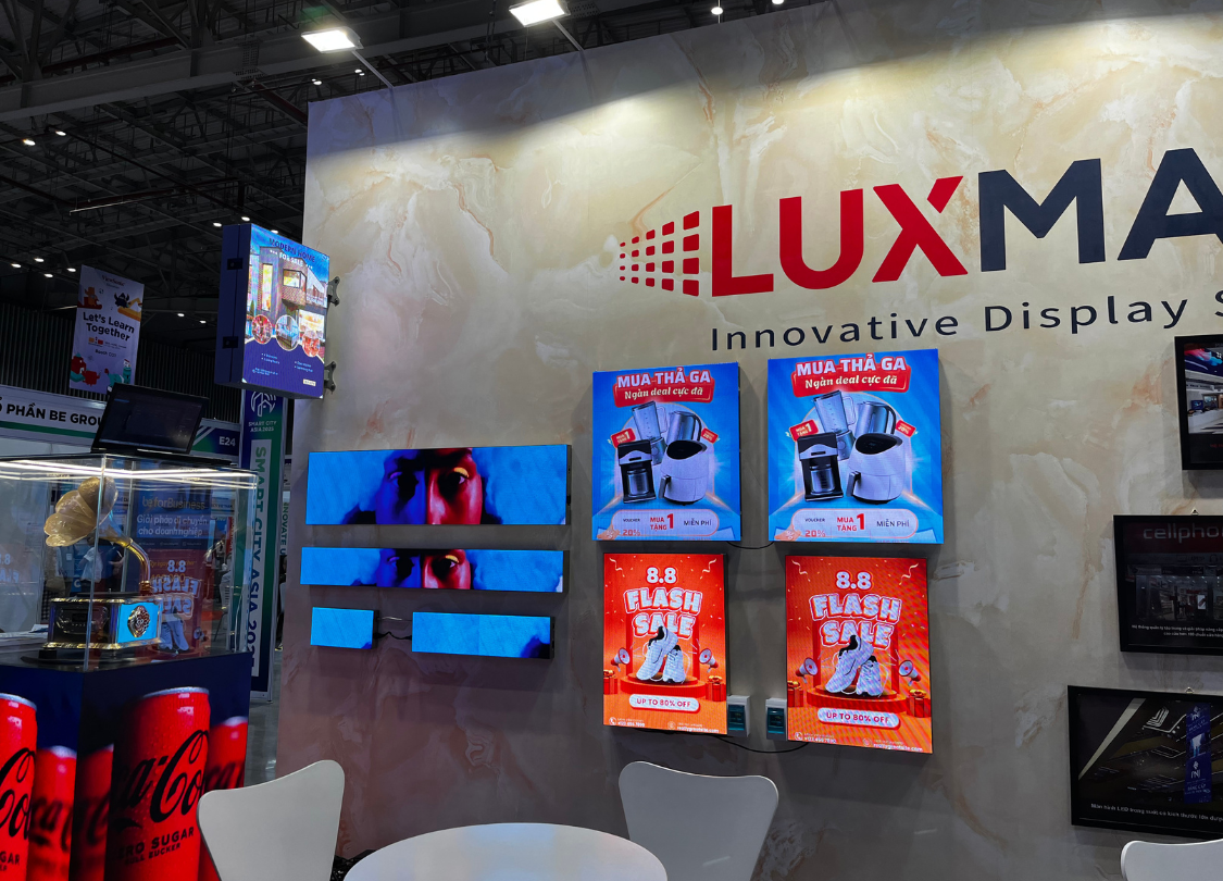  Luxmage tại Smart City Asia 2025 – nâng tầm trải nghiệm không gian thương mại hiện đại.
