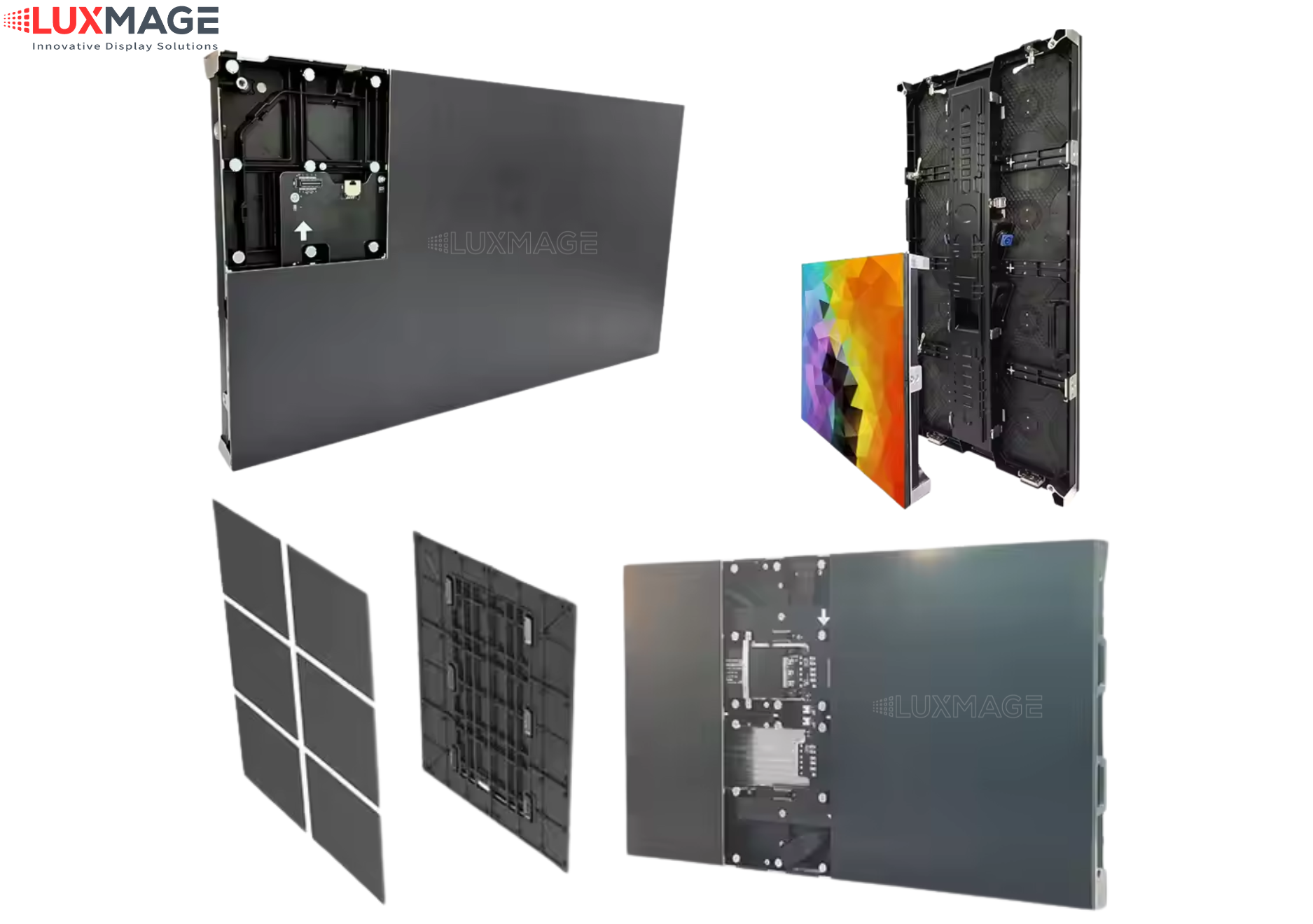 Compare the smoothness and sharpness between COB LED display and other display technologies.