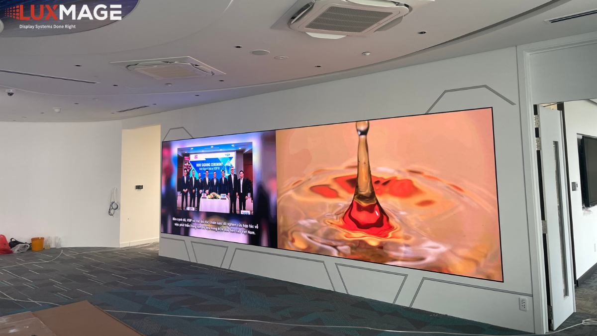 Enterprise LED Display | Central Display Solution for Operations & Digital Transformation