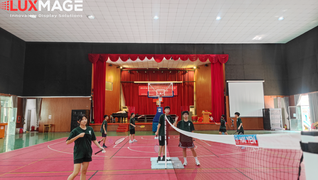 Hội trường trước khi chưa sử dụng màn hình LED