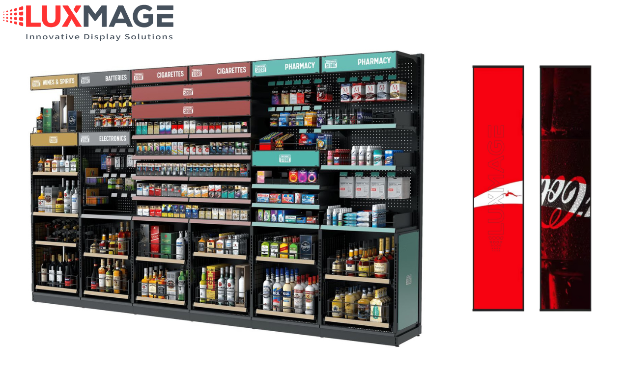Electronic LED Shelf Display | Digital Solution For Supermarkets And Retail Chains 2025
