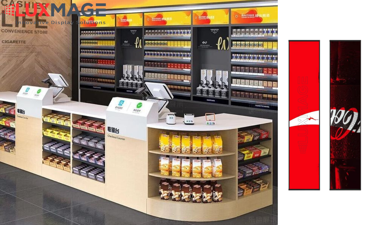 Shelf LED Display | Digital Signage Solution for Supermarkets and Retail Chains 2025