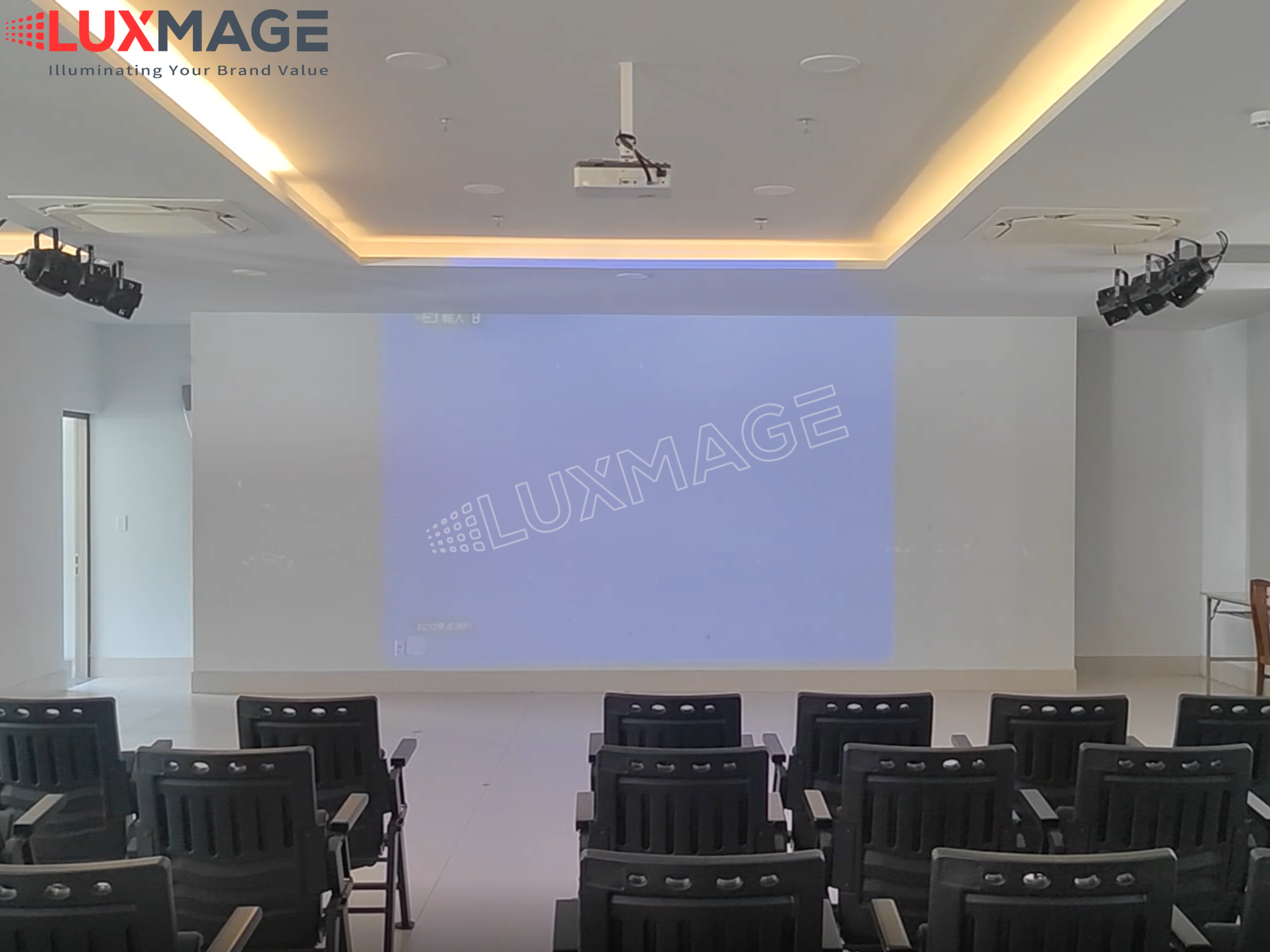 Meeting room without projector