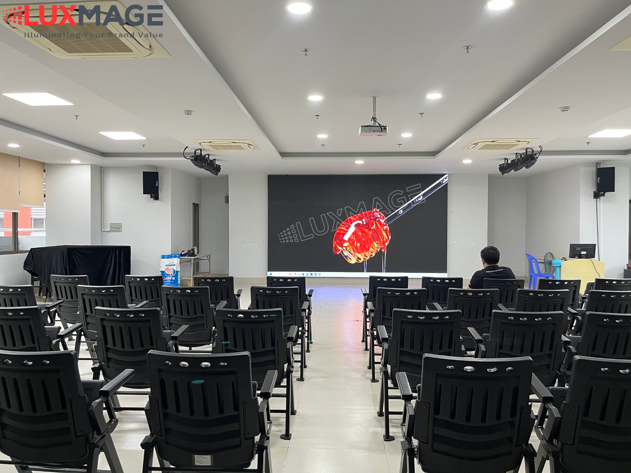 LED technology in education brings realistic images and vivid colors.