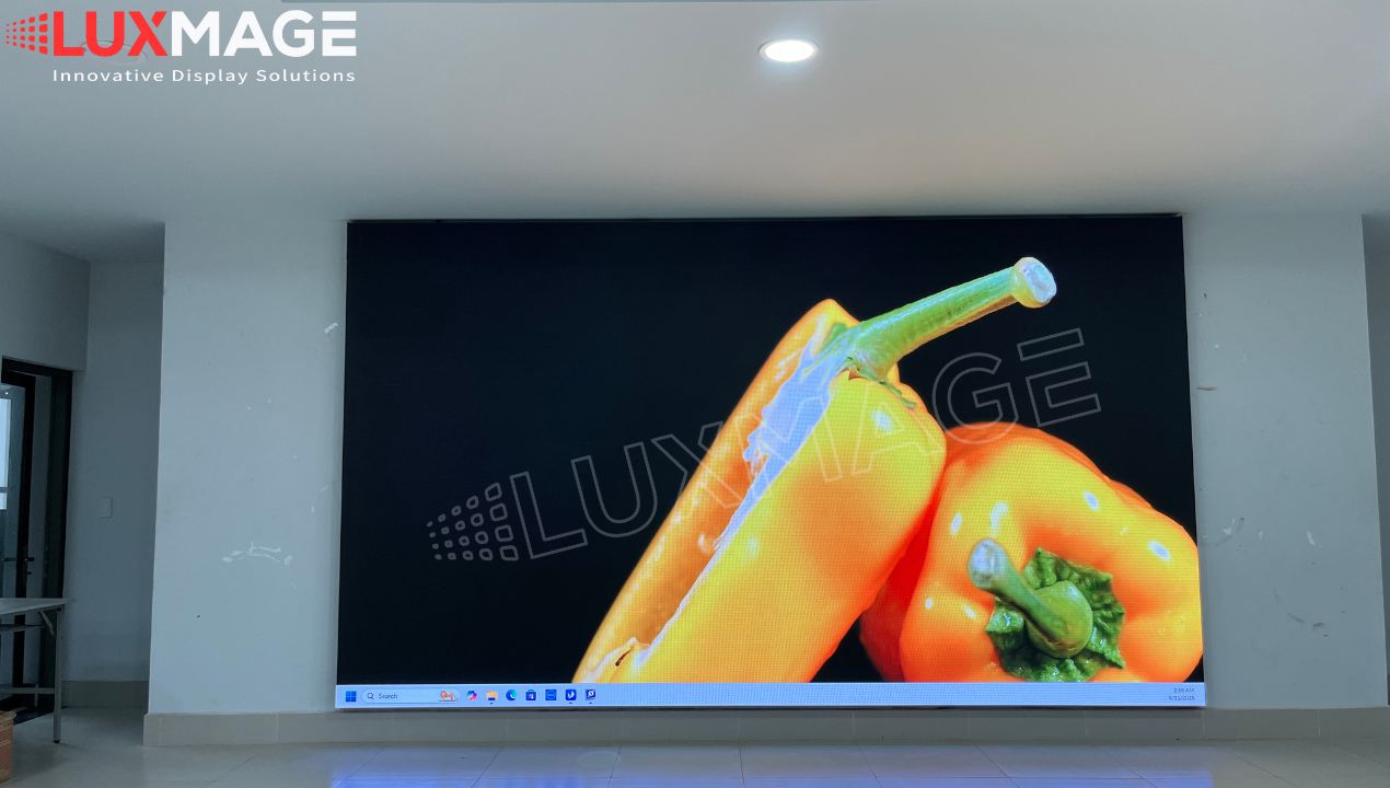 Màn hình LED phòng họp công nghệ COB – hình ảnh sắc nét, bền bỉ, thay thế máy chiếu