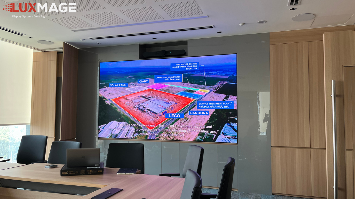 hệ thống kỹ thuật số phòng họp tích hợp camera AI và micro đa hướng