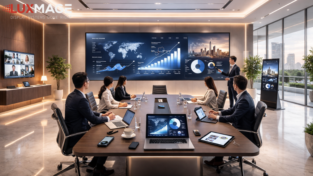 Conference Room Digital System | What LED Screen Brings to Your Business
