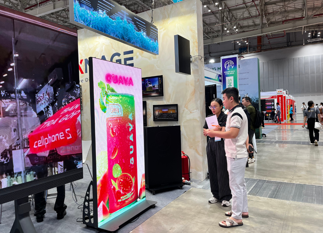  Luxmage tại Smart City Asia 2025 – nâng tầm trải nghiệm không gian thương mại hiện đại.