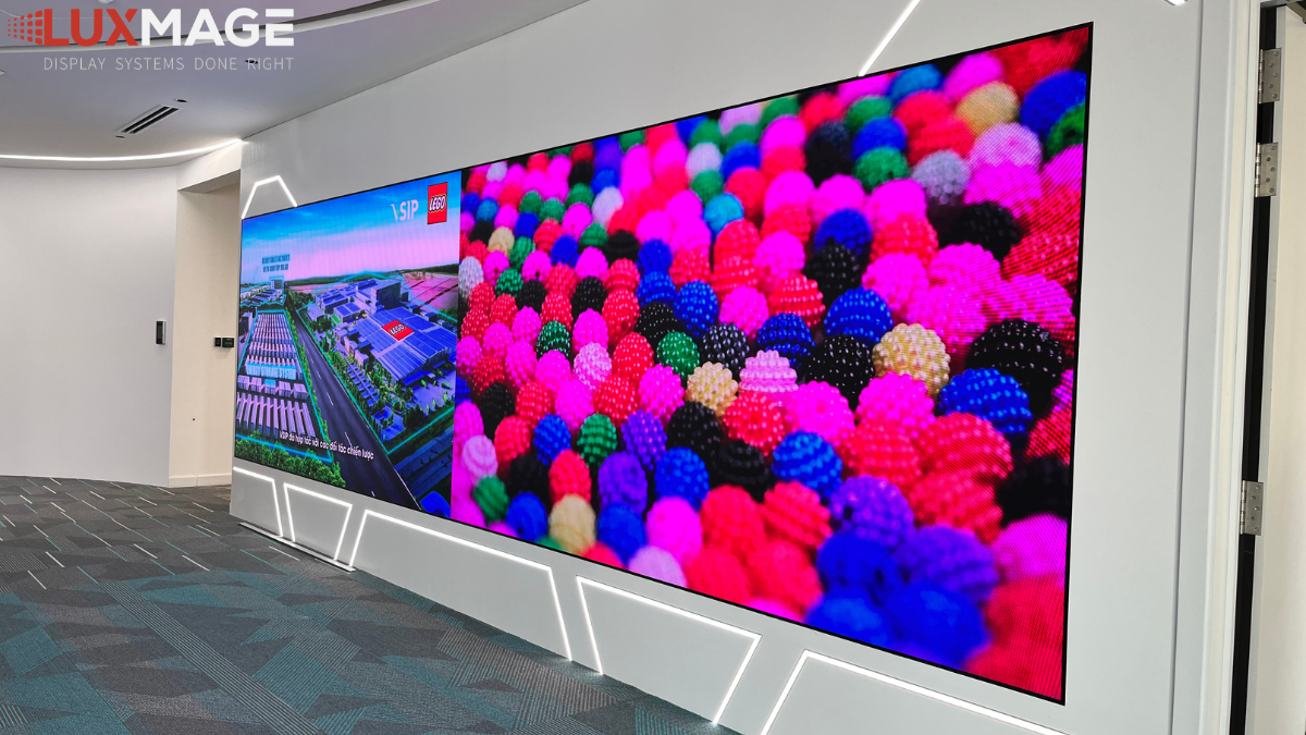 The ability to split the screen into multiple zones simultaneously displays real-time data dashboards.