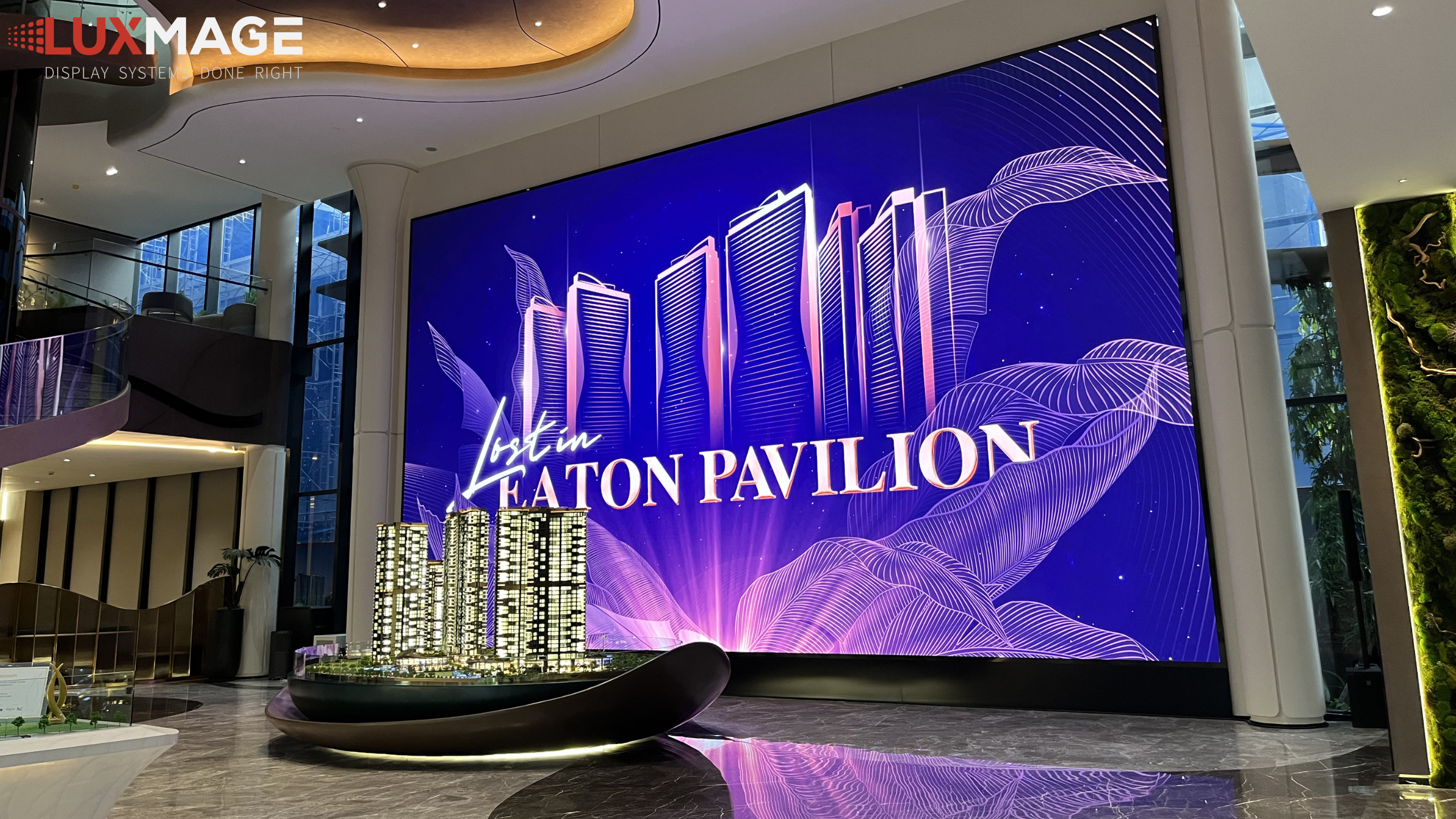 LED Screen for Showrooms | What Is It? Digital Showroom & Real Estate Applications