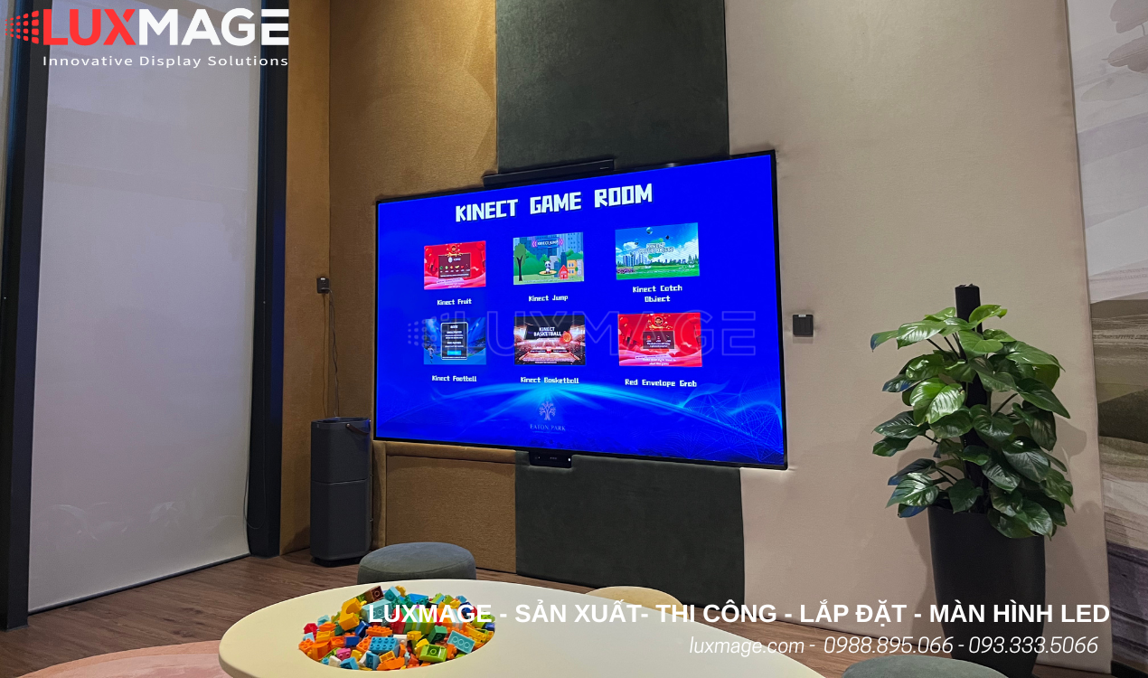 Màn hình LED trong nhà tương tác trò chơi