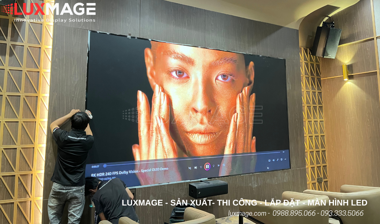 Màn hình LED phòng chiếu phim