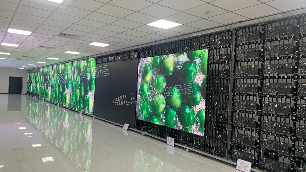 Hiển thị đồng bộ giữa các module LED COB