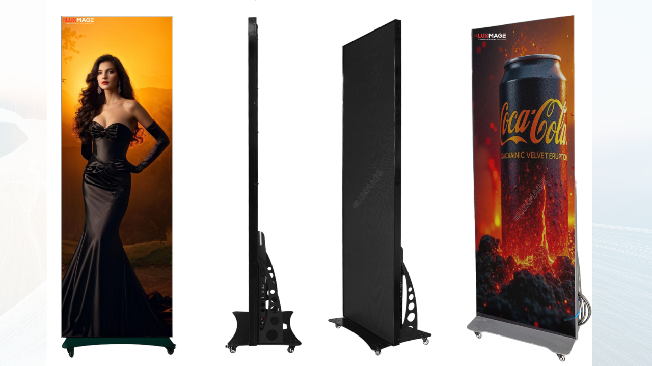 vertical advertising machine