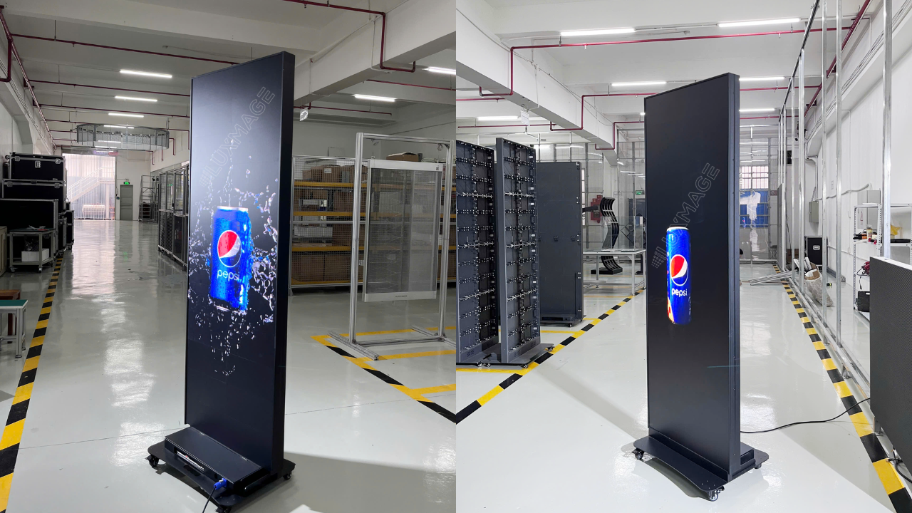 COB LED – the ultimate display technology in 79ing vertical advertising screens