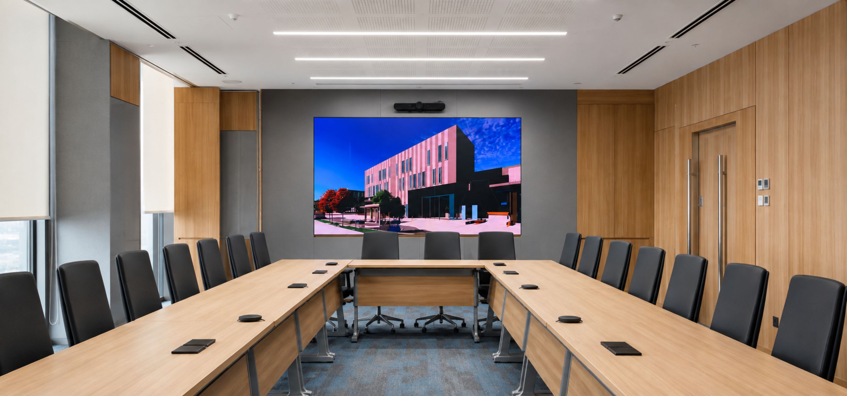 Hệ thống màn hình LED hội nghị