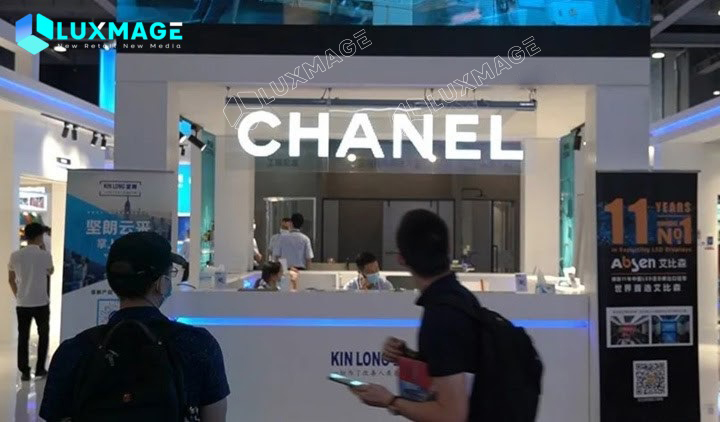 Transparent glass led screen 