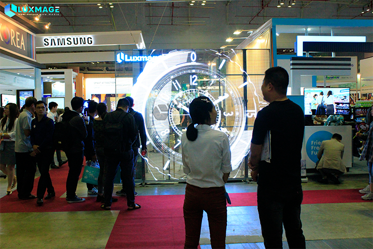 transparent led display screen for exhibition