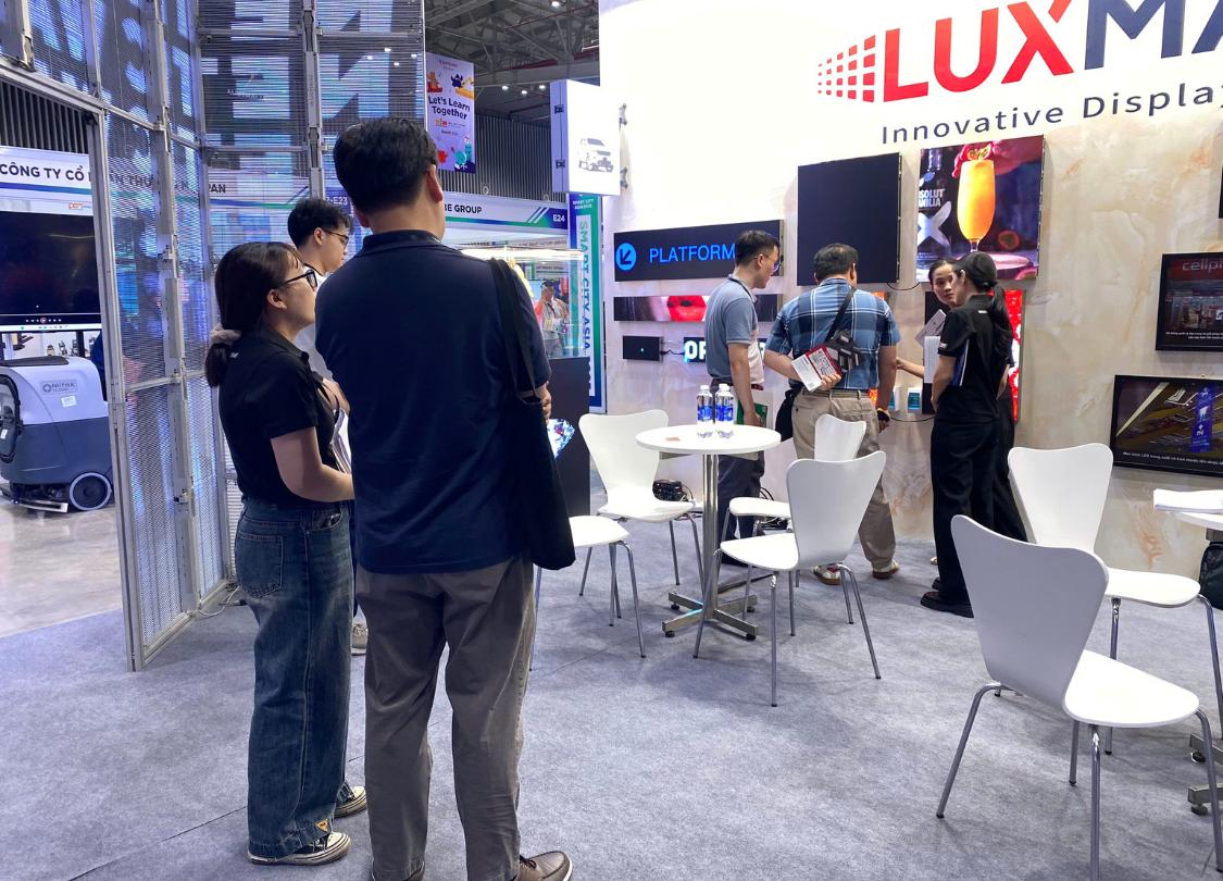  Luxmage tại Smart City Asia 2025 – nâng tầm trải nghiệm không gian thương mại hiện đại.