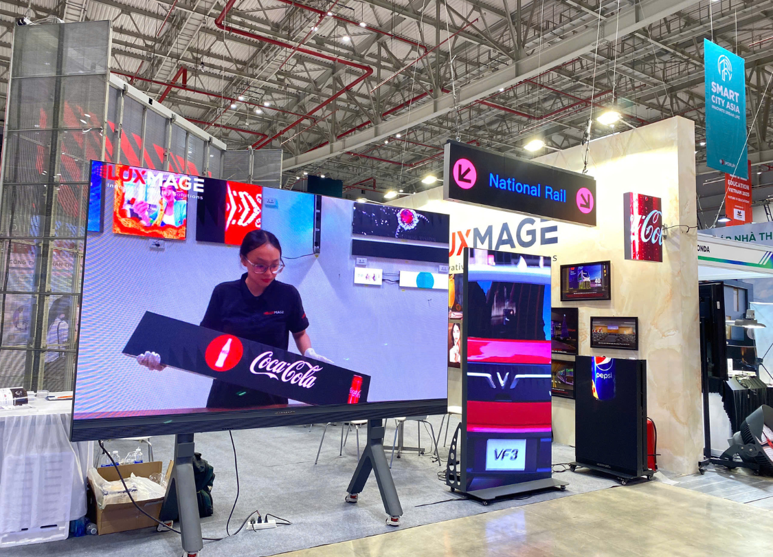  Luxmage tại Smart City Asia 2025 – nâng tầm trải nghiệm không gian thương mại hiện đại.