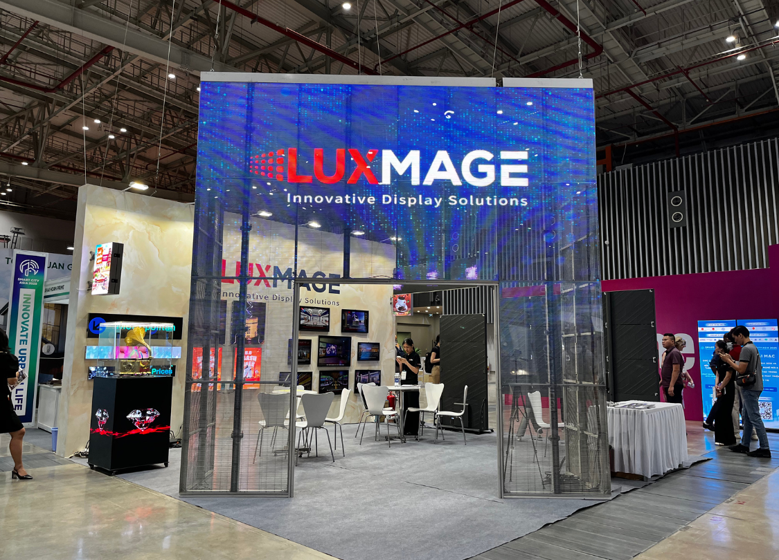  Luxmage tại Smart City Asia 2025 – nâng tầm trải nghiệm không gian thương mại hiện đại.