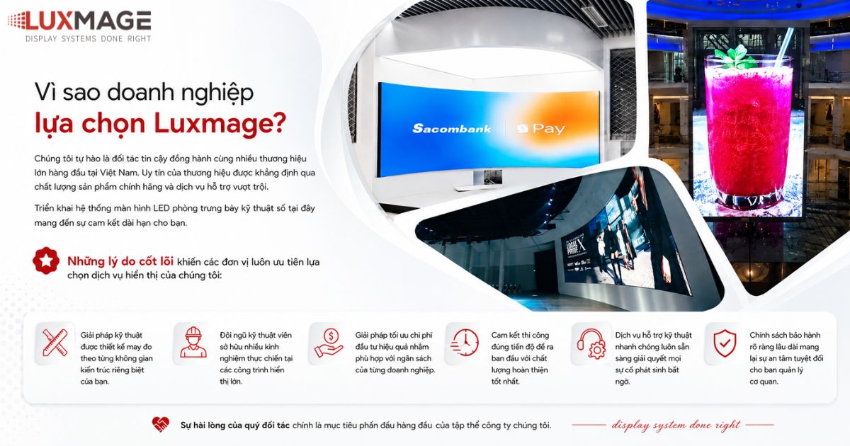 Vì sao doanh nghiệp lựa chọn Luxmage?
